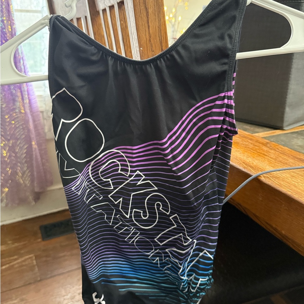 Rockstar invitational gymnastics leotard